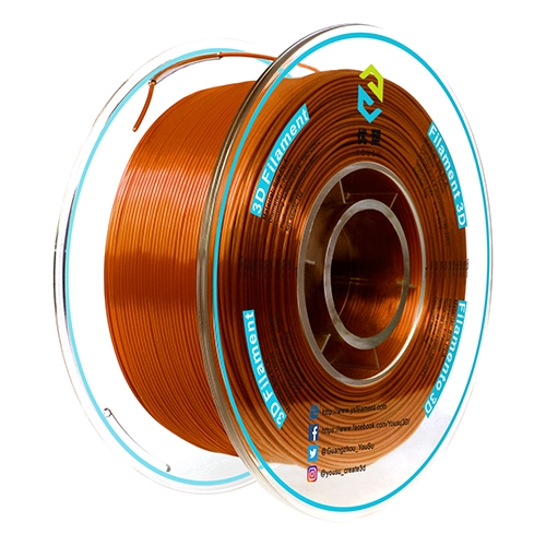 Compatible with Most of 3D Printer. Blue Tangle-Free Silk PLA Pearlescent 3D Filament with Gorgeous Surface by Yousu Strong bonding and Overhang Performance 1.75mm 1kg